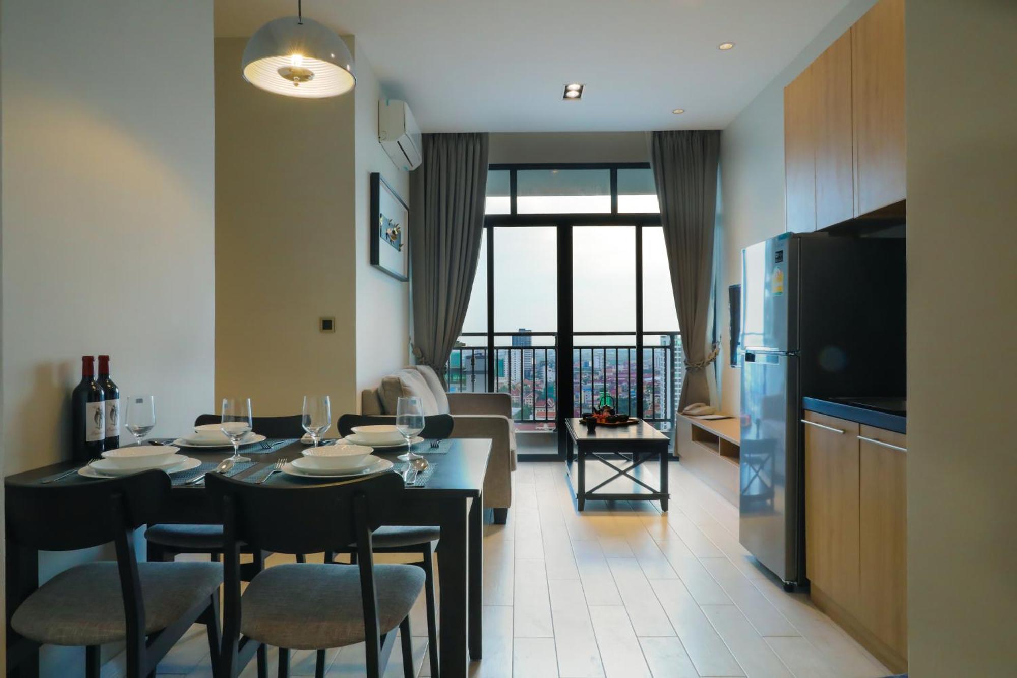 The View Serviced Residence 豪景日式酒店公寓 Phnom Penh Exteriör bild